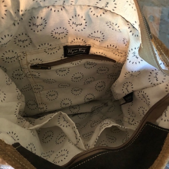 Myra bag Tango Print Shoulder upcycled purse NWT - Picture 8 of 8